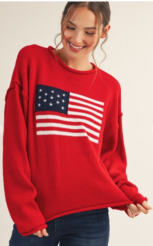 The Love America Sweater, Size: S