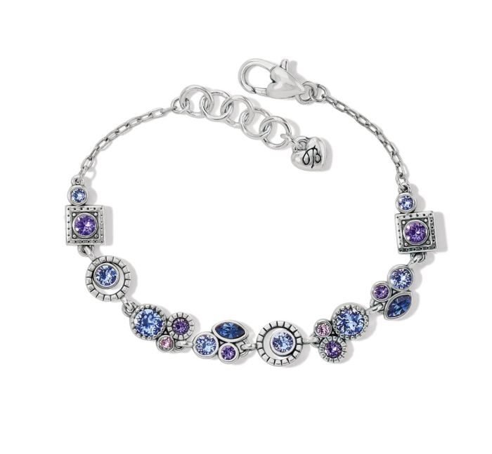 Halo Radiance Bracelet with shimmering crystal accents, elegant gold-tone jewelry perfect for everyday wear 