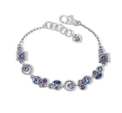 Halo Radiance Bracelet with shimmering crystal accents, elegant gold-tone jewelry perfect for everyday wear 
