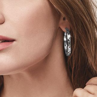 Contempo Large Hoop Earrings