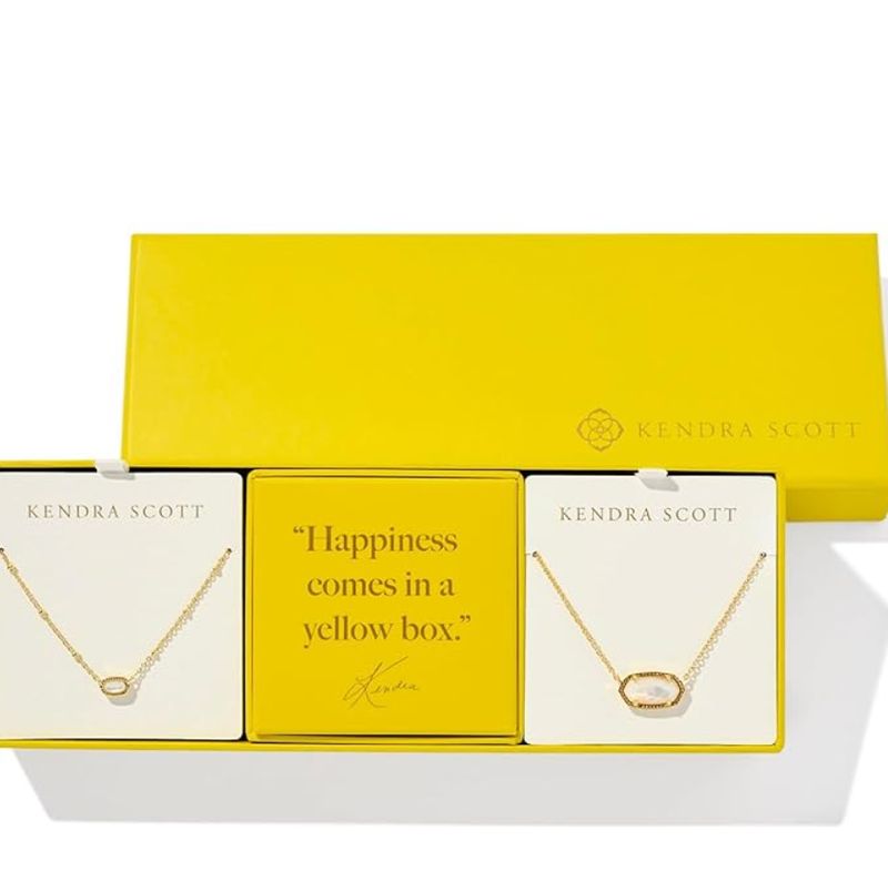 The Elisa Ivory Mother of Pearl Gift Set of 2