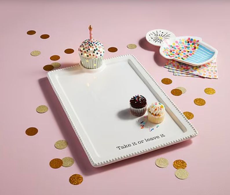 Birthday Cupcake Light-Up Sitter