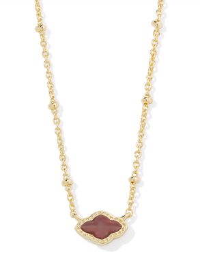 The Mini Abbie Gold Pendant Necklace