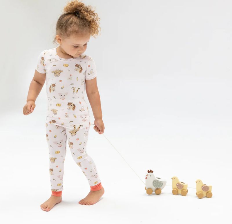 Vintage Animal Faces Loungewear Set