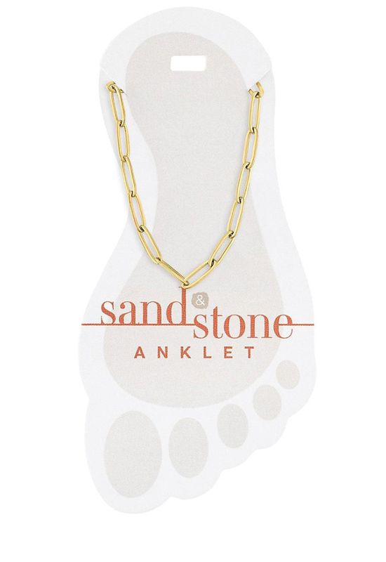 Sand + Stone Anklet