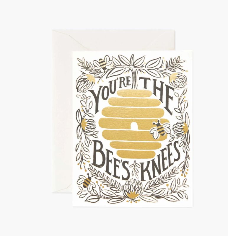 Rifle Paper® Bees Knees Card