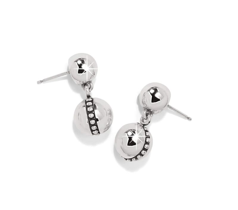 Pretty Tough Bold Stud Post Drop Earrings