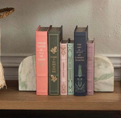 Linen Book Storage Small