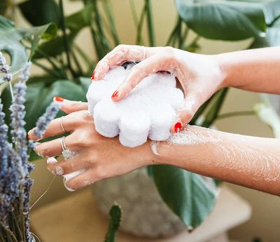 Flower Shower Sponge