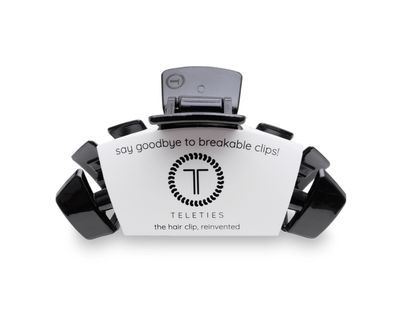 Teleties™ Classic Hair Clip | Jet Black