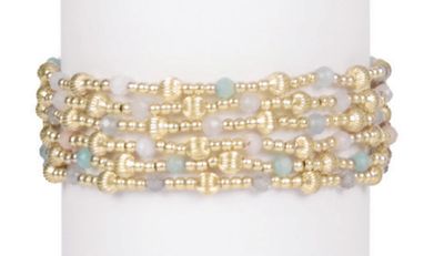 Enewton Dignity Sincerity Pattern 4mm Gemstone Bead Bracelet