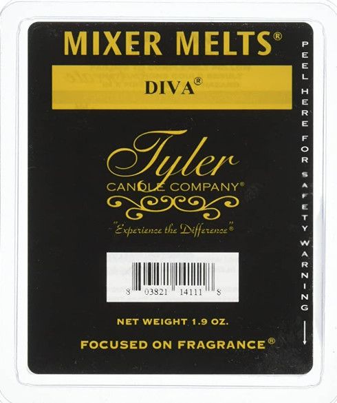 Mixer Melt Wax Melts | Tyler Candle Co., Color: Diva