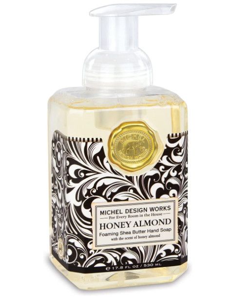 Foaming Hand Soap, Color: Honey Almond