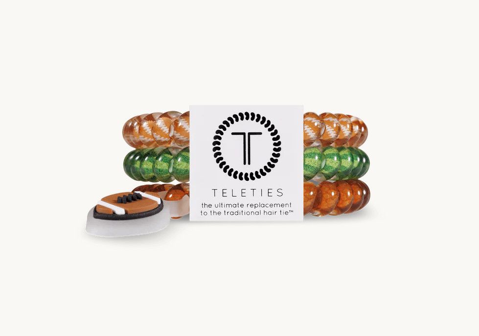 Teleties™ Hair Ties | Football, Size: Small