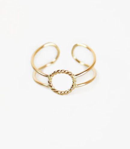 Able™ Lasso Cuff Ring, Size: S