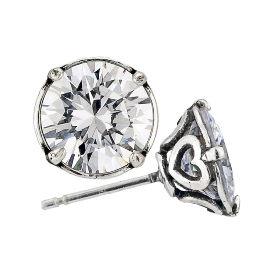 Brilliance 8mm Post Earrings