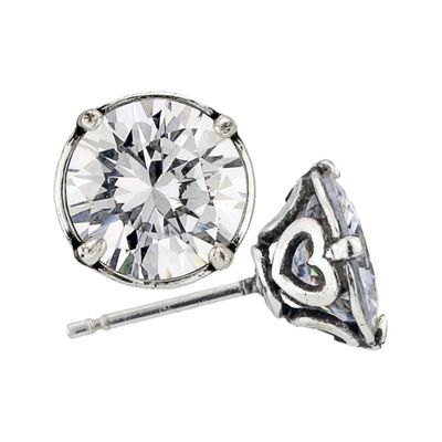Brilliance 8mm Post Earrings