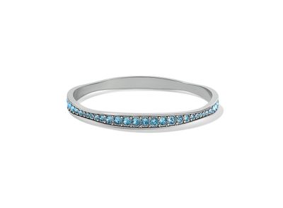 Light Hearted Crystal Bangle