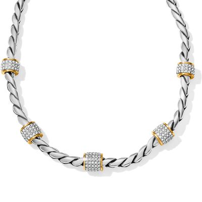 Meridian Necklace Two Tone