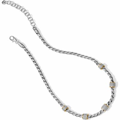 Meridian Necklace Two Tone