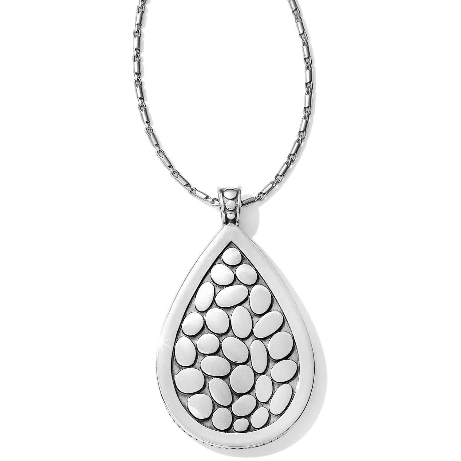 Pebble Teardrop Convertible Necklace