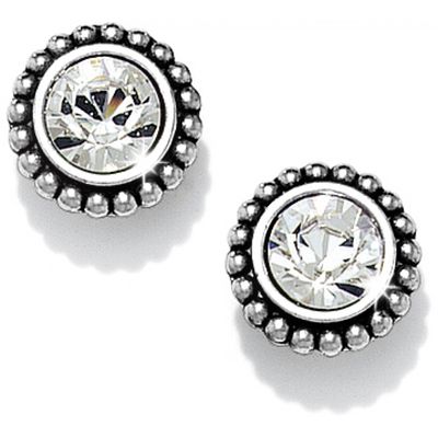 Twinkle Mini Post Earrings Silver