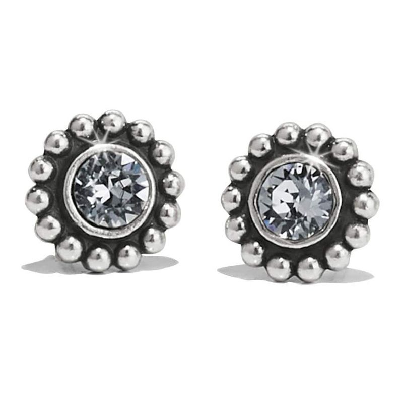 Twinkle Mini Post Earrings Silver