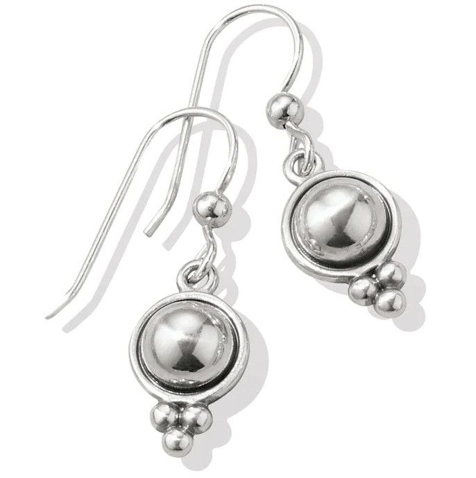 Pretty Tough Stud French Wire Earrings