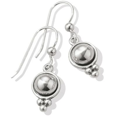 Pretty Tough Stud French Wire Earrings