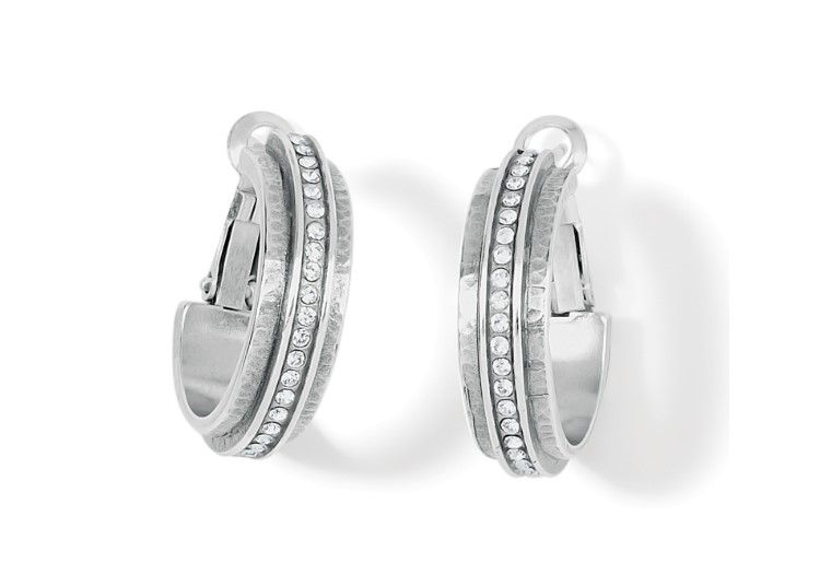 Meridian Lumens Nexus Hoop Earrings Silver