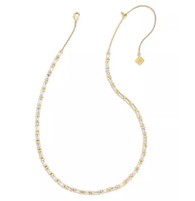 The Juliette Strand Gold White Chrystal