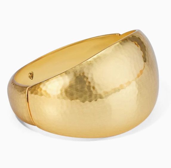 Collonade Hinged Gold Bangle