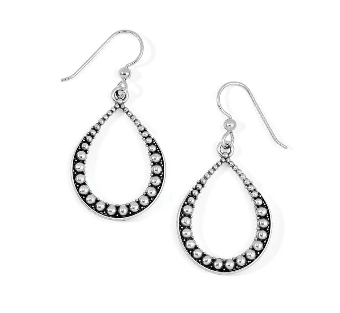 Pretty Tough Teardrop French Wire Earrings