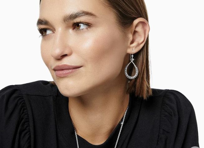Pretty Tough Teardrop French Wire Earrings