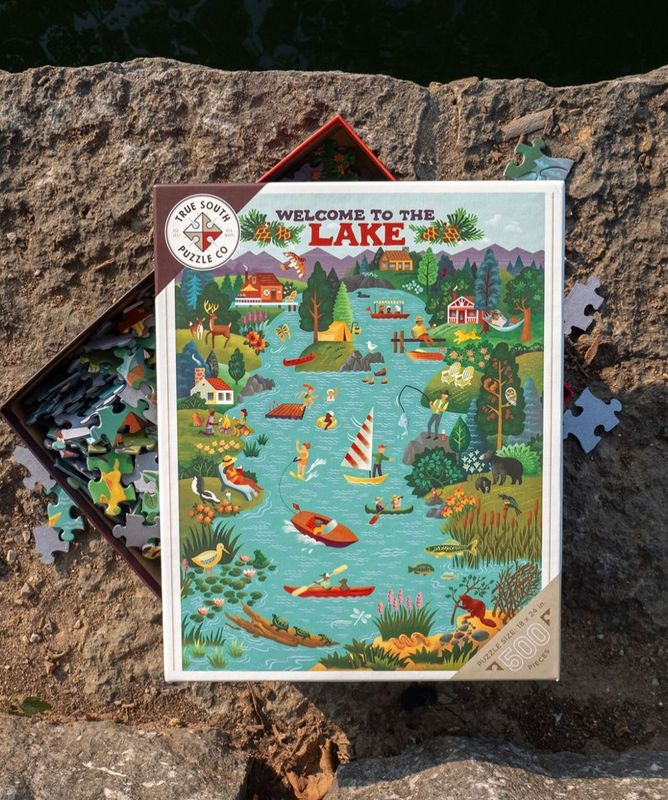 Lake Living 500 Piece Puzzle