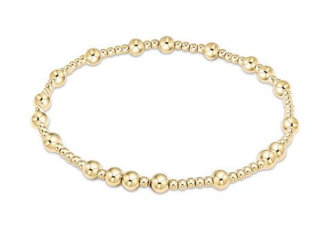 Enewton EXTENDS Hope Unwritten Bead Bracelet Gold, Size: 4mm