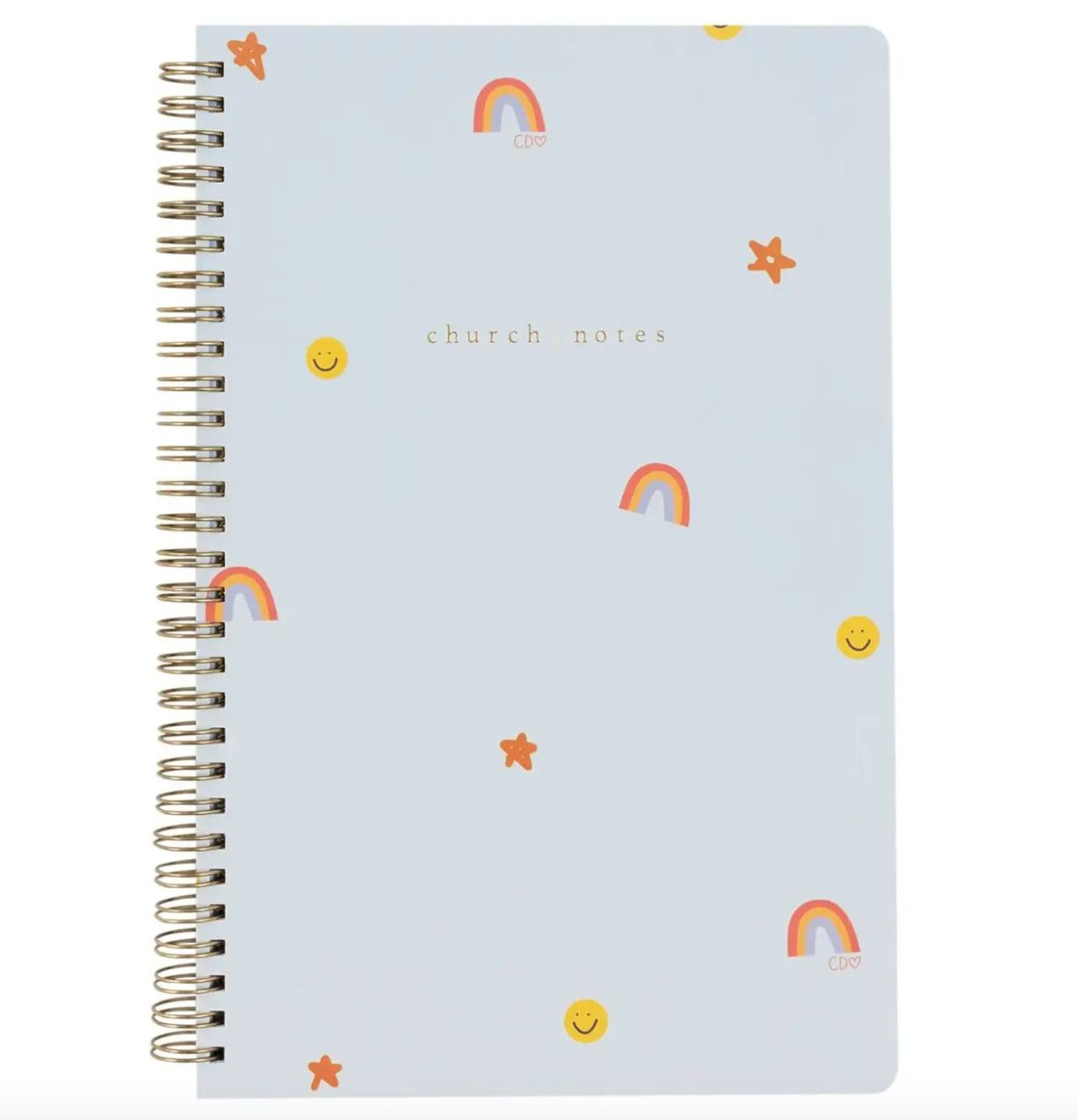 Church Notes Notebook, Color: Happy Icons