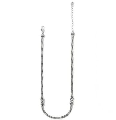 Interlok Twist Double Necklace