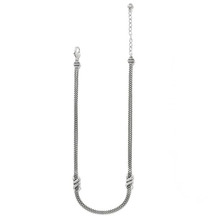 Interlok Twist Double Necklace