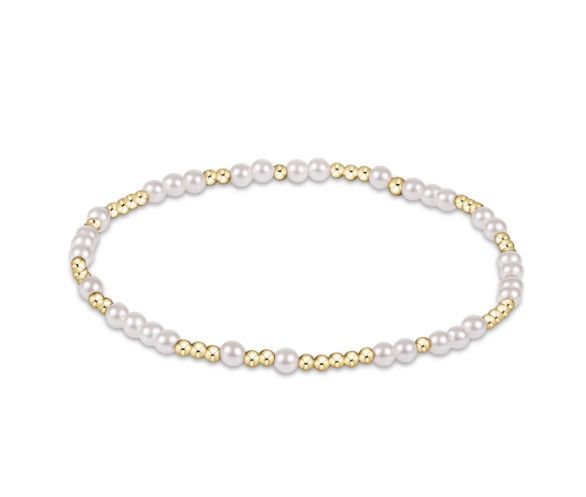 Enewton EXTENDS Hope Unwritten Bracelet Pearl, Size: 3mm