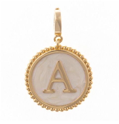The Luxe Madison Initial Charm, Initial: A