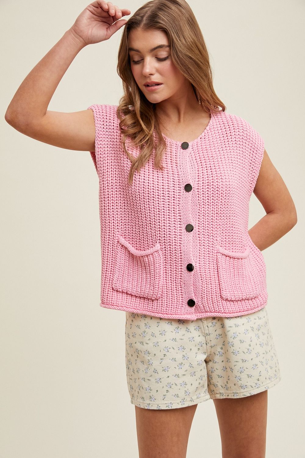 The Maddie Sweater Vest, Size: S