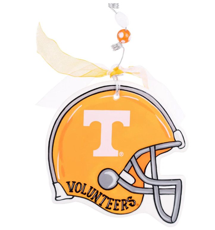Tennessee Helmet Flat Ornament