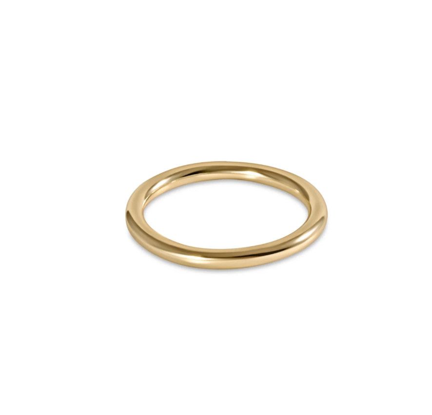 Classic Gold Band Ring, Size: 6