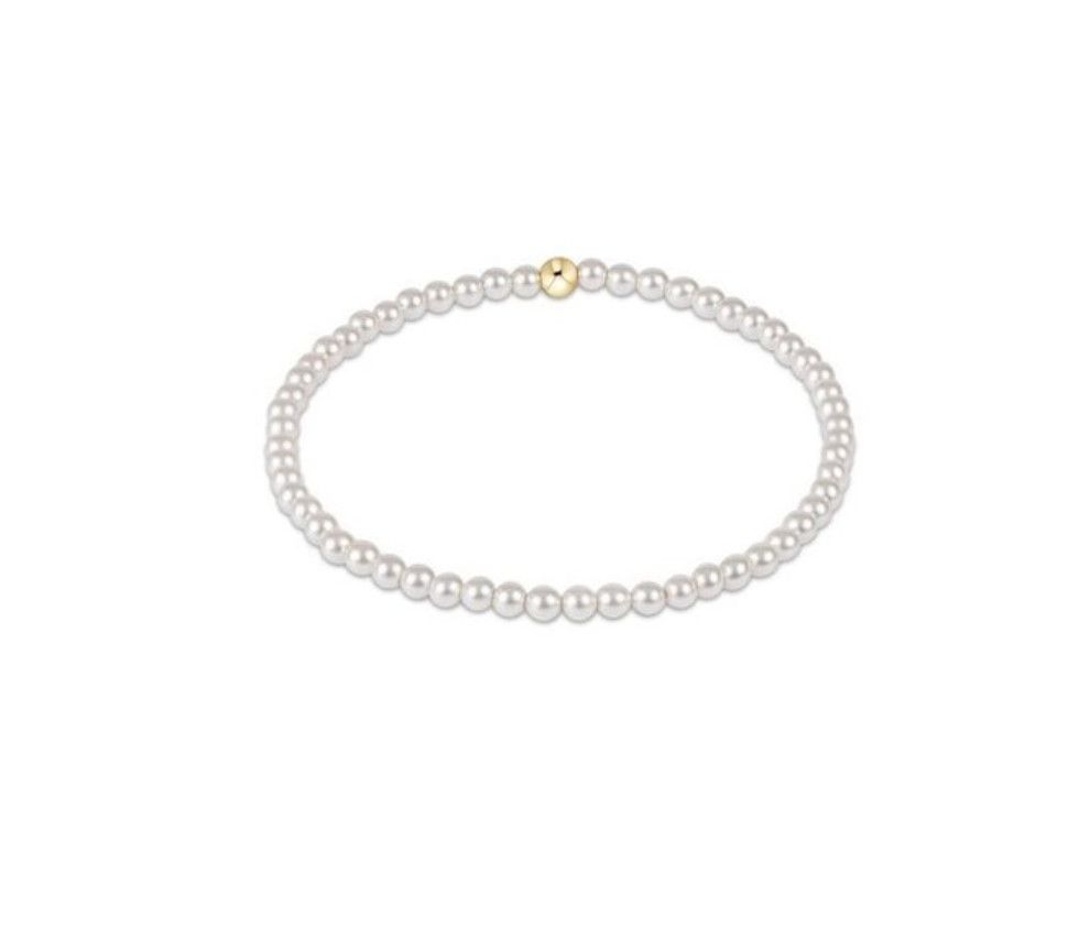 Enewton EXTENDS Classic Pearl Bead Bracelet, Size: 3mm