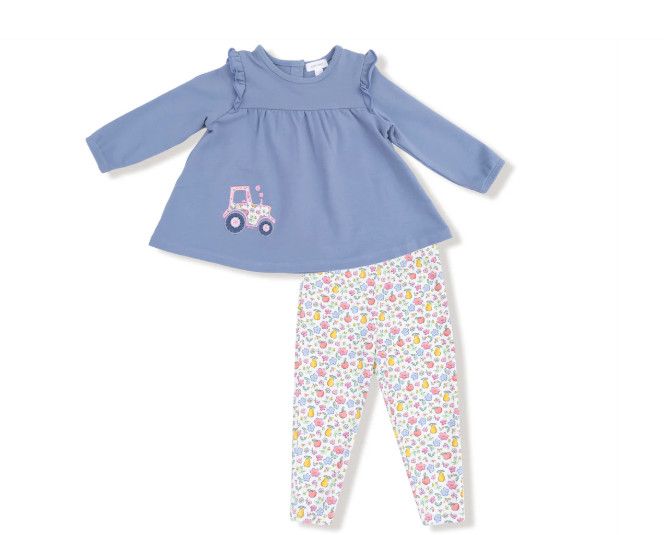 Fall Fruit Ruffle Tunic and Legging, Size: 12-18 mo