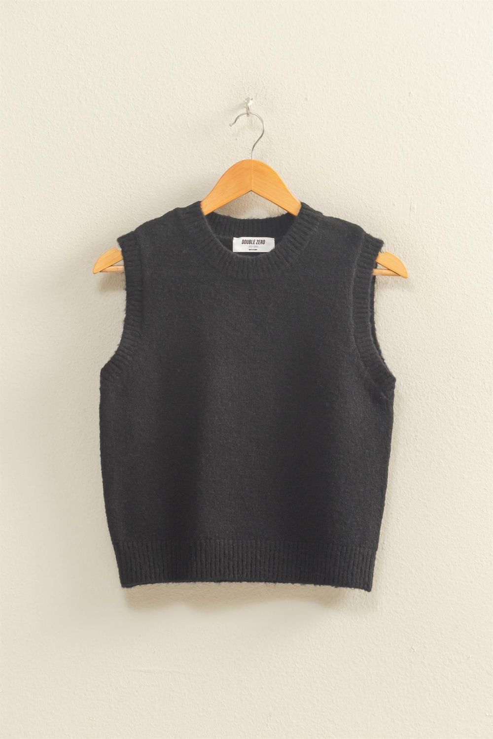 The Jackson Sweater Vest, Color: Black, Size: S