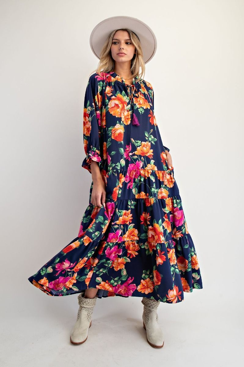 The September Dress, Color: Navy, Size: S