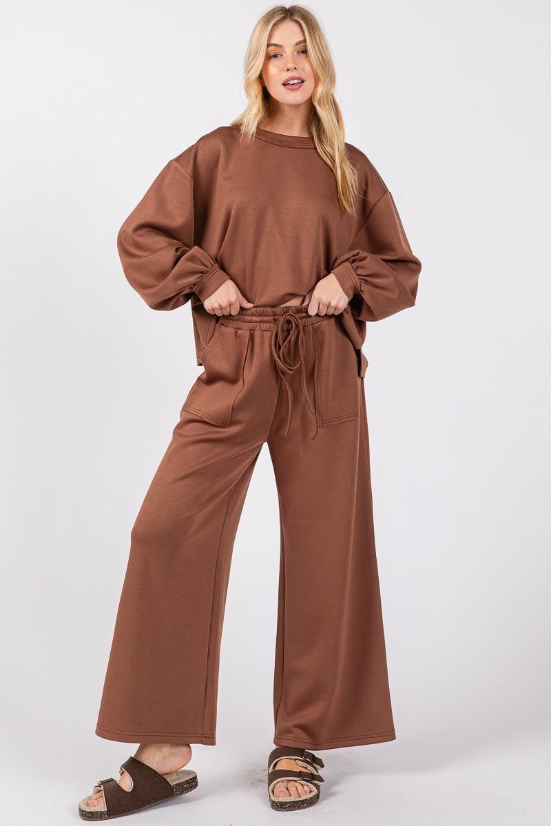 The Snugglenest Set, Color: Mocha, Size: S