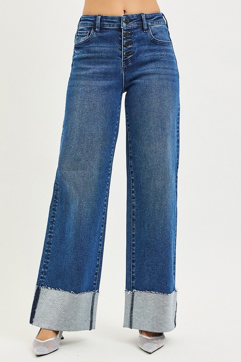 The Girlfriend Cuffed Jeans, Size: 3